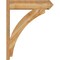 Ekena Millwork Thorton Arts & Crafts Rough Sawn Outlooker, Western Red Cedar, 8"W x 32"D x 40"H OUT08X32X40THR03RWR - alternate 3